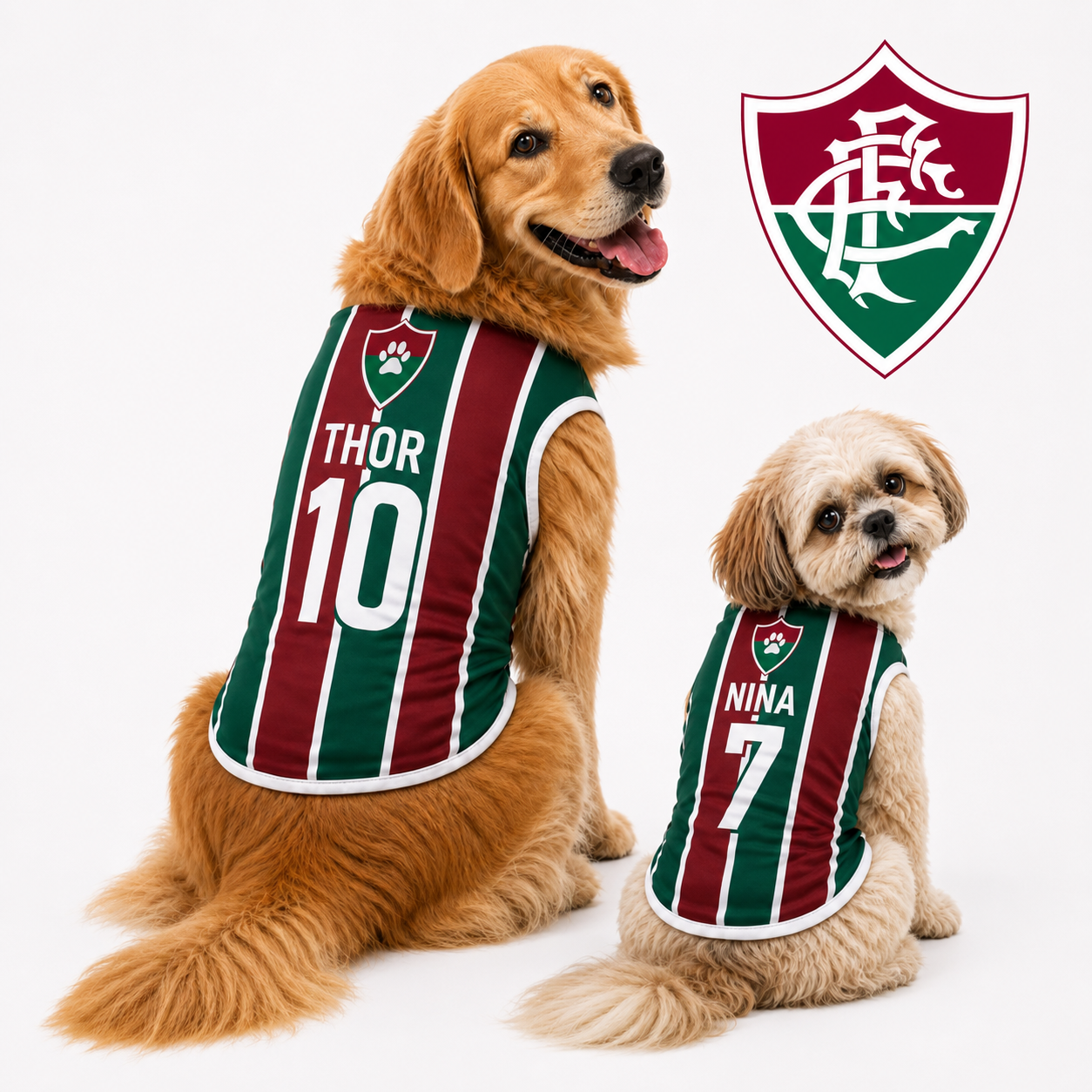 Cãomisa Fluminense Personalizada - Frete Grátis